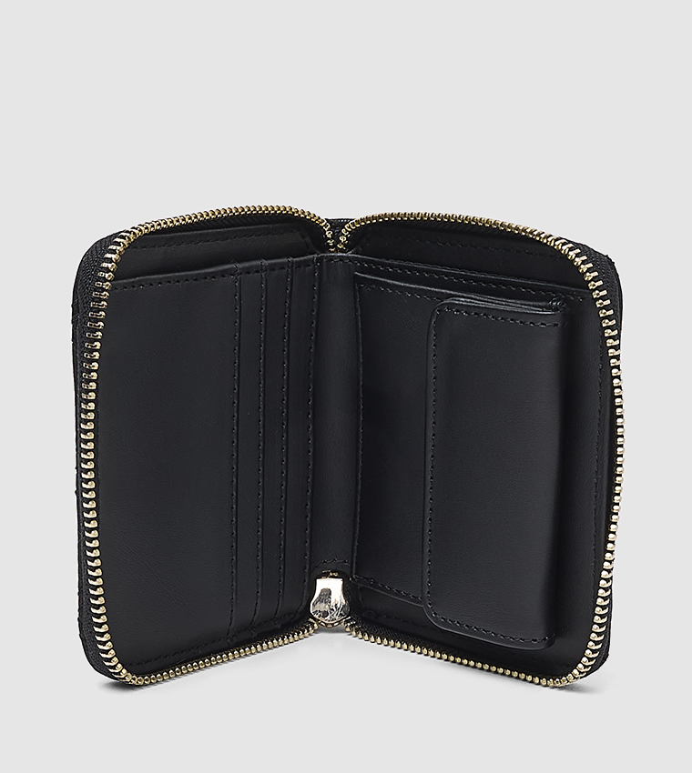 Quilted Zip-Around Wallet