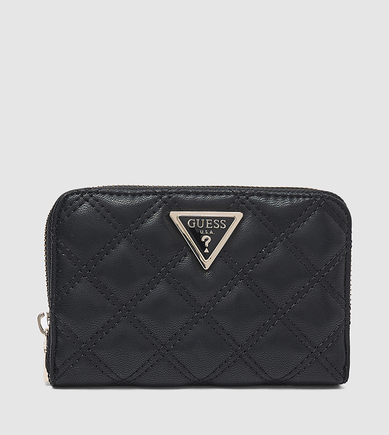 Quilted Zip Around Wallet
