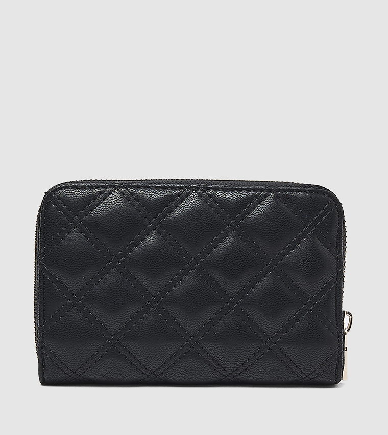 Quilted Zip Around Wallet