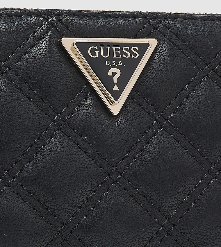 Quilted Zip Around Wallet