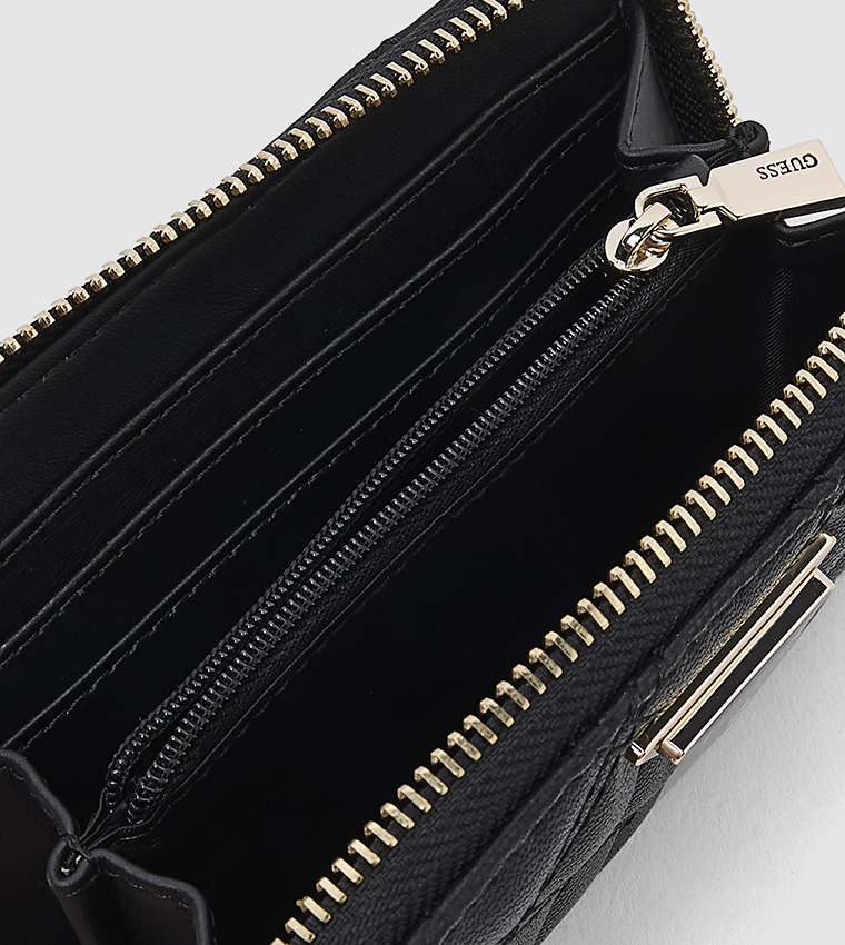 Quilted Zip Around Wallet