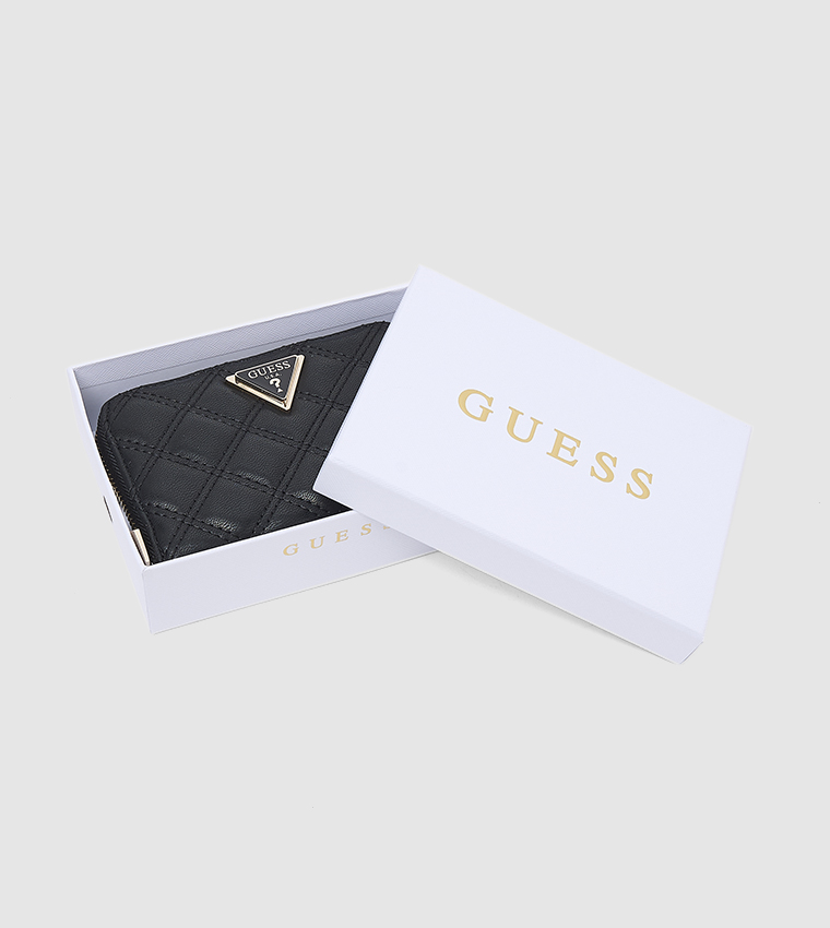 Quilted Zip Around Wallet