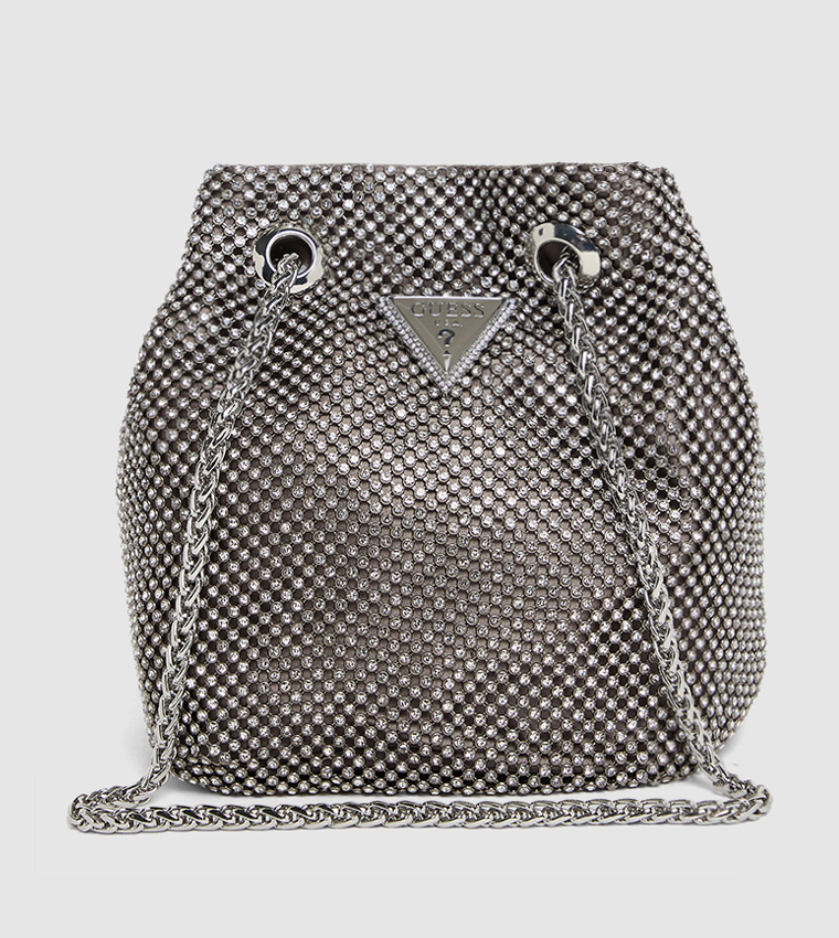 Embellished Bucket Bag