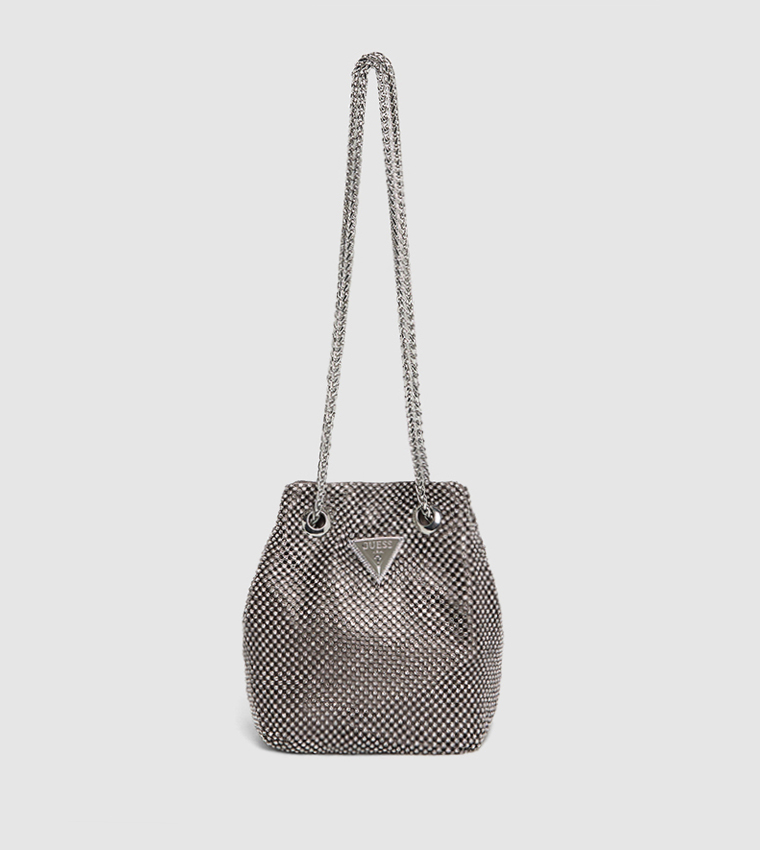 Embellished Bucket Bag