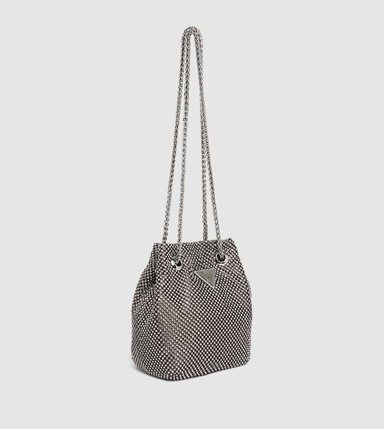 Embellished Bucket Bag