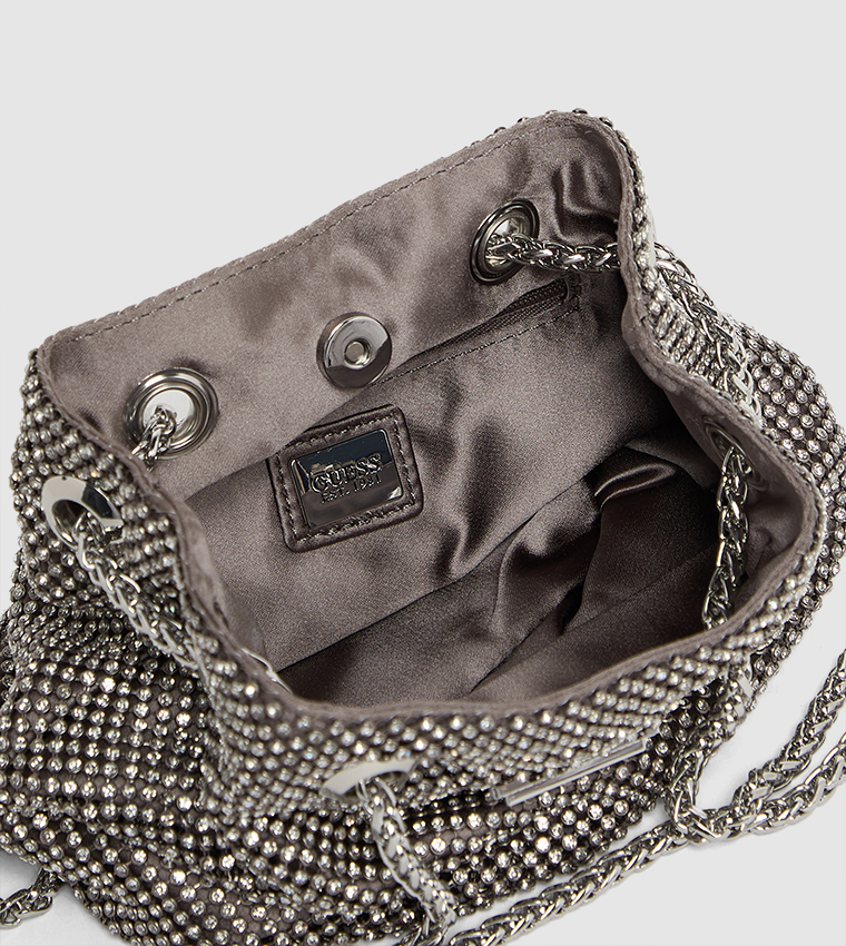 Embellished Bucket Bag