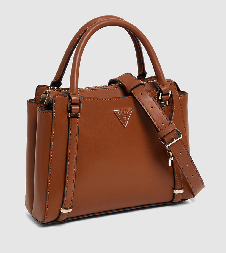 DARYNA Logo Detail Satchel Bag