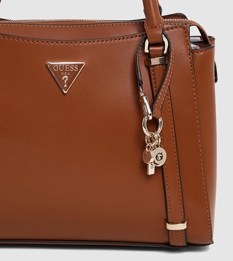 DARYNA Logo Detail Satchel Bag