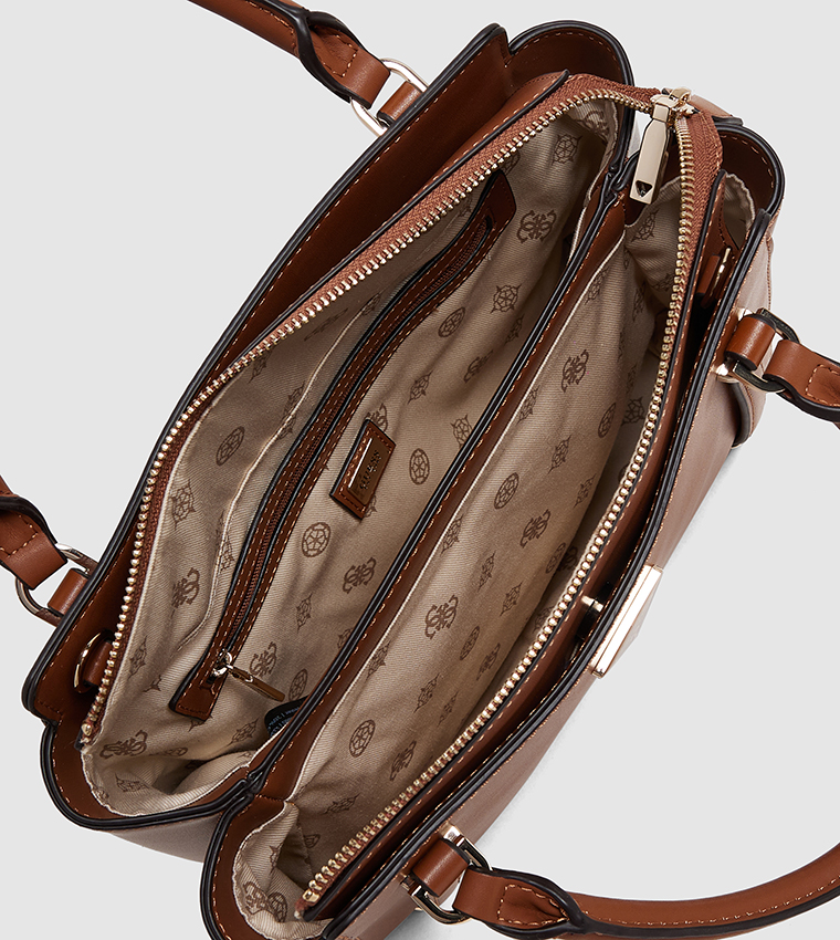 DARYNA Logo Detail Satchel Bag