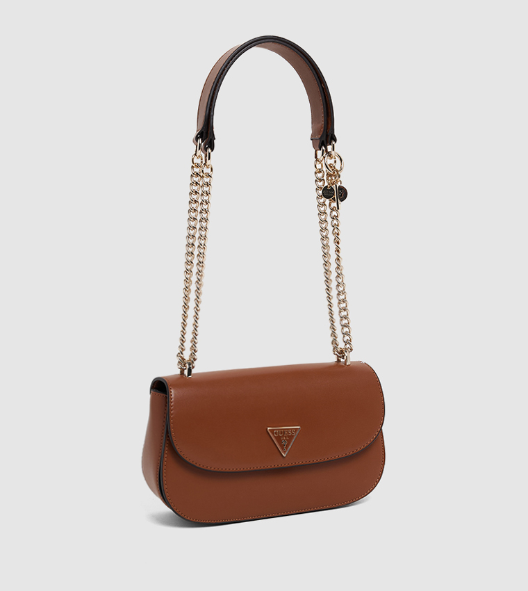 DARYNA Logo Detail Convertible Crossbody Bag