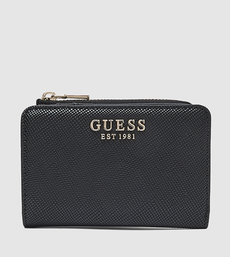 Textured Zip-Around Wallet