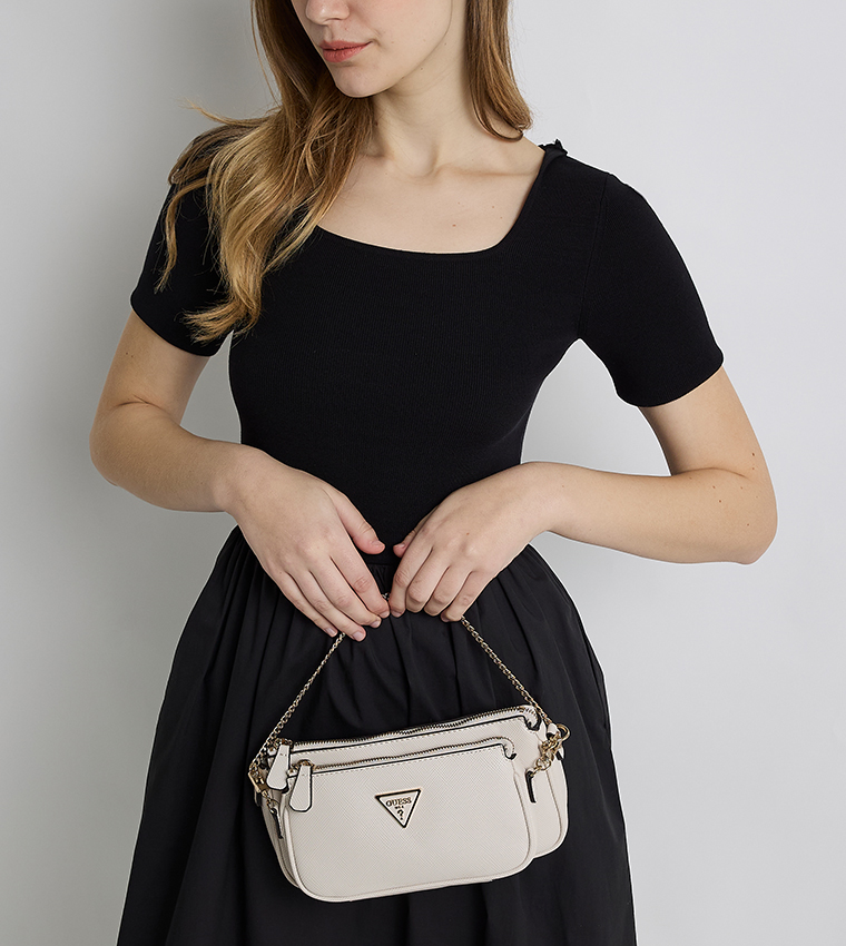 NOELLE Logo Detail Crossbody Bag