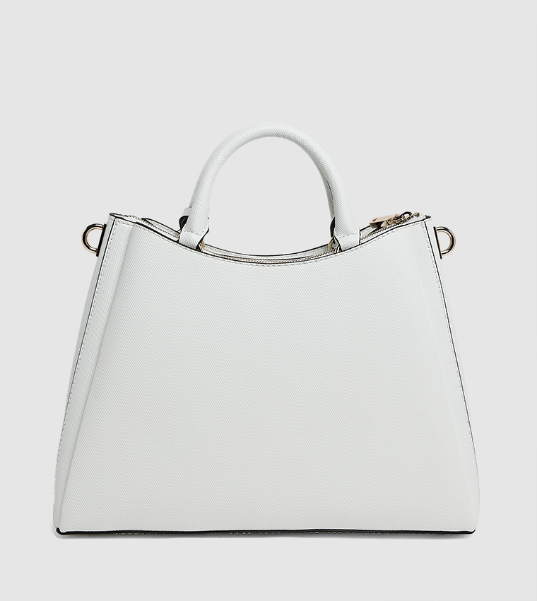 ECO JAZLYNN Textured Satchel Bag