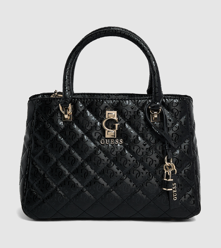 BESSEY LUXURY Quilted Satchel Bag