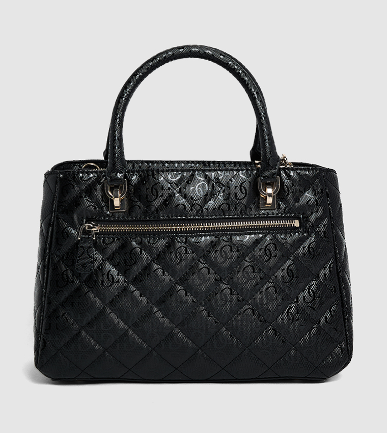 BESSEY LUXURY Quilted Satchel Bag