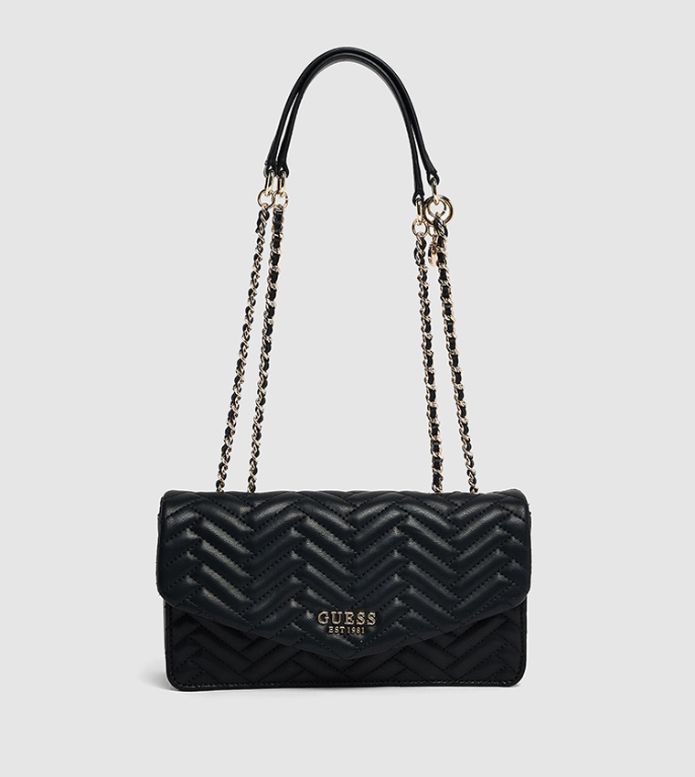 ANNING Quilted Convertible Crossbody Bag