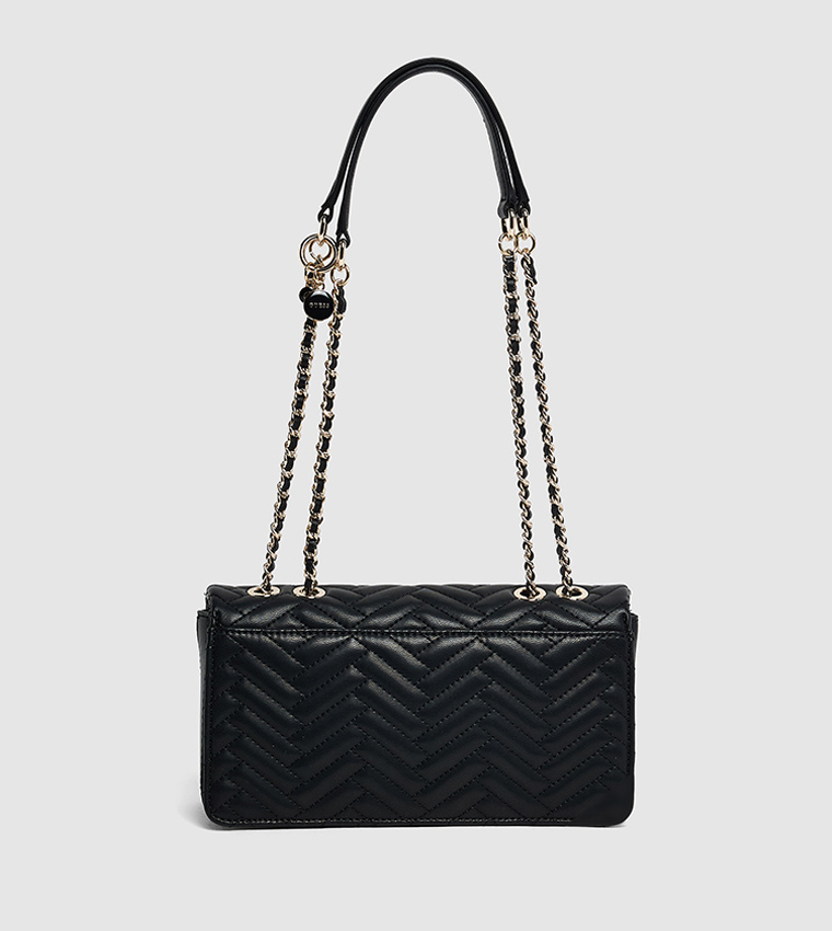 ANNING Quilted Convertible Crossbody Bag