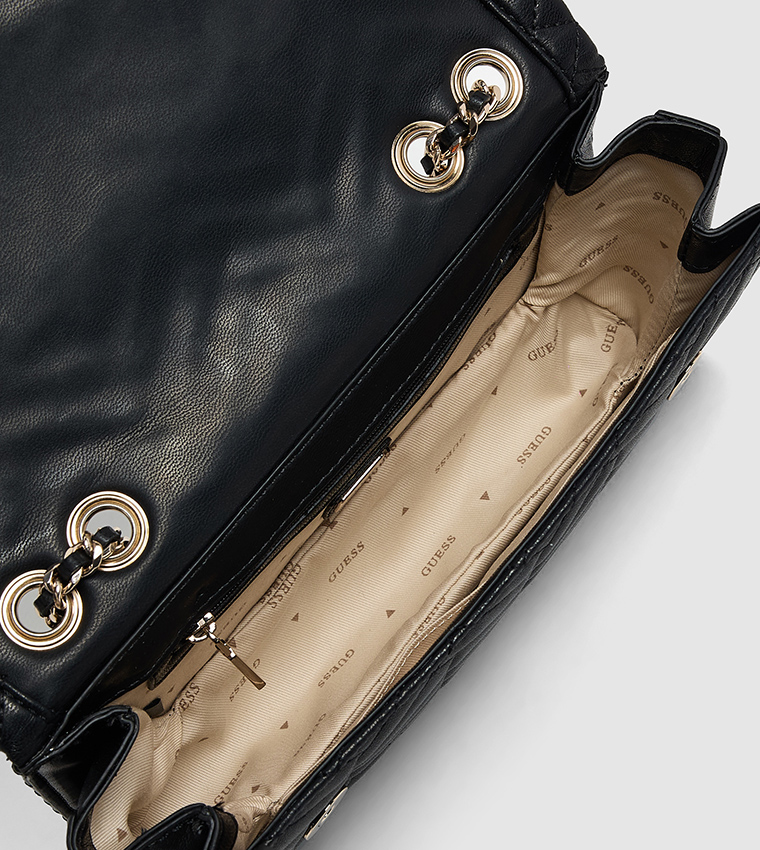 ANNING Quilted Convertible Crossbody Bag