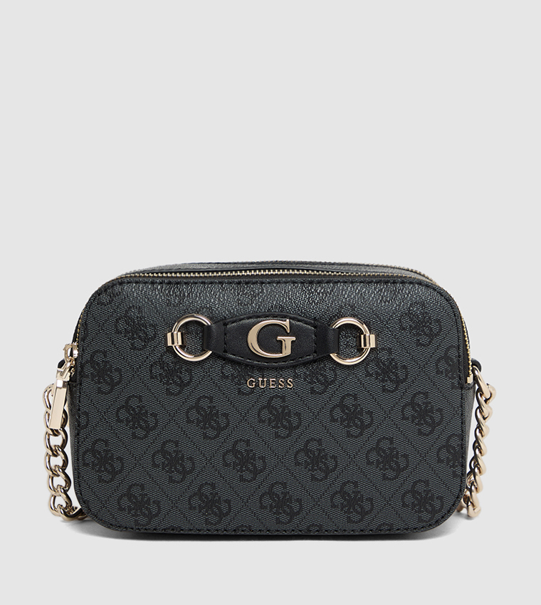 IZZY Monogram Patterned Camera Bag