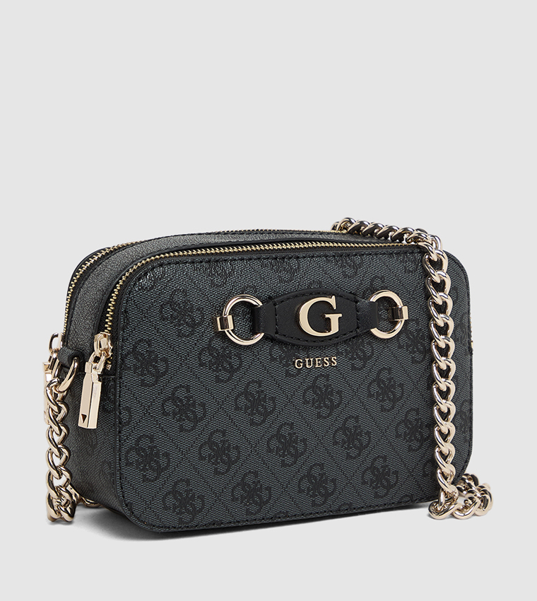 IZZY Monogram Patterned Camera Bag