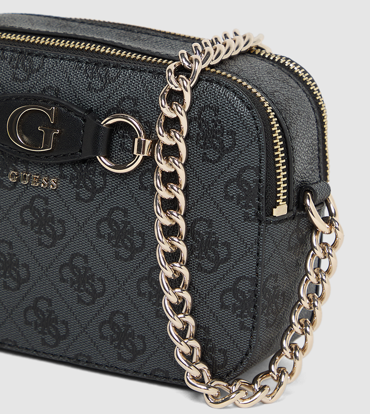 IZZY Monogram Patterned Camera Bag