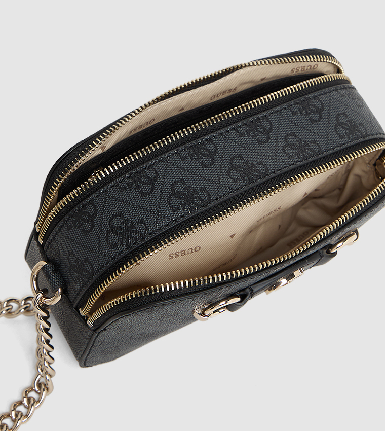 IZZY Monogram Patterned Camera Bag