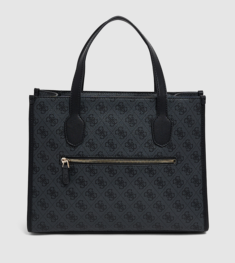 IZZY Logo Patterned Tote Bag