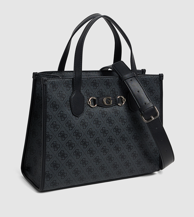 IZZY Logo Patterned Tote Bag