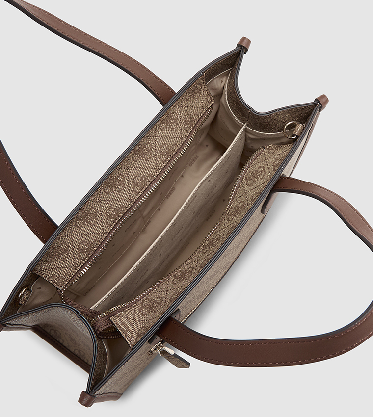 IZZY Logo Patterned Tote Bag