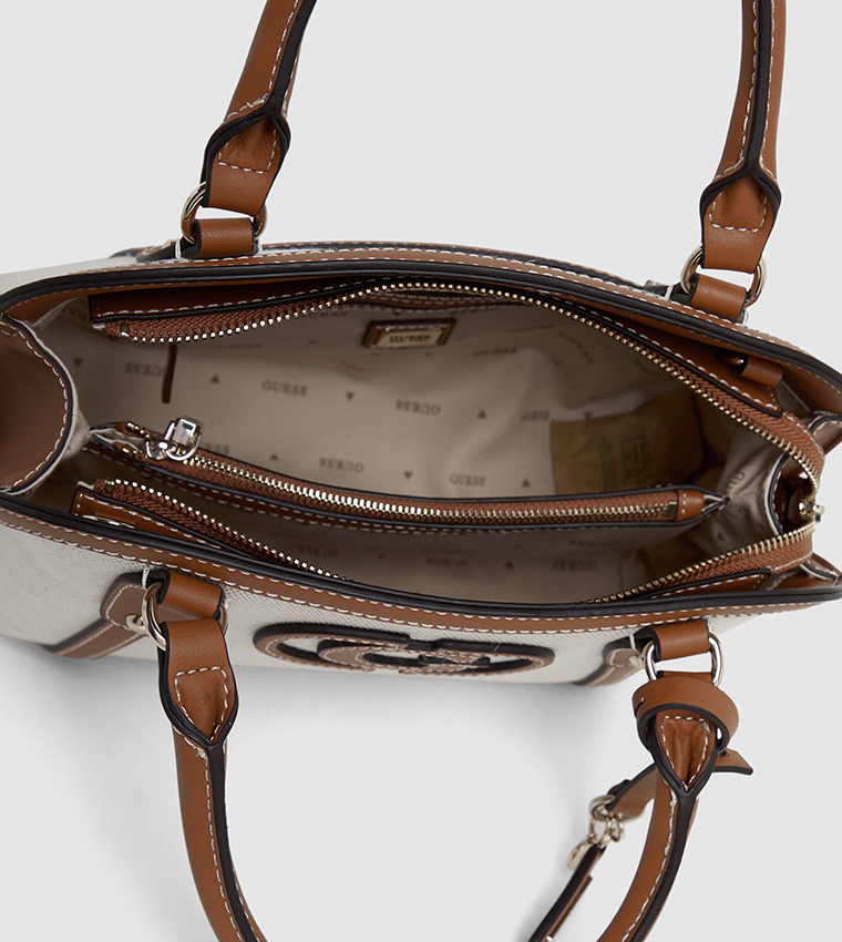 SEBINA Contrast Trim Satchel Bag