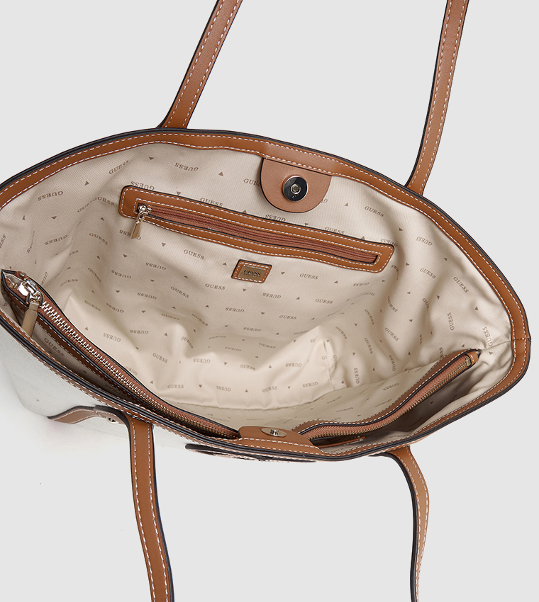 SEBINA Logo Detail Tote Bag