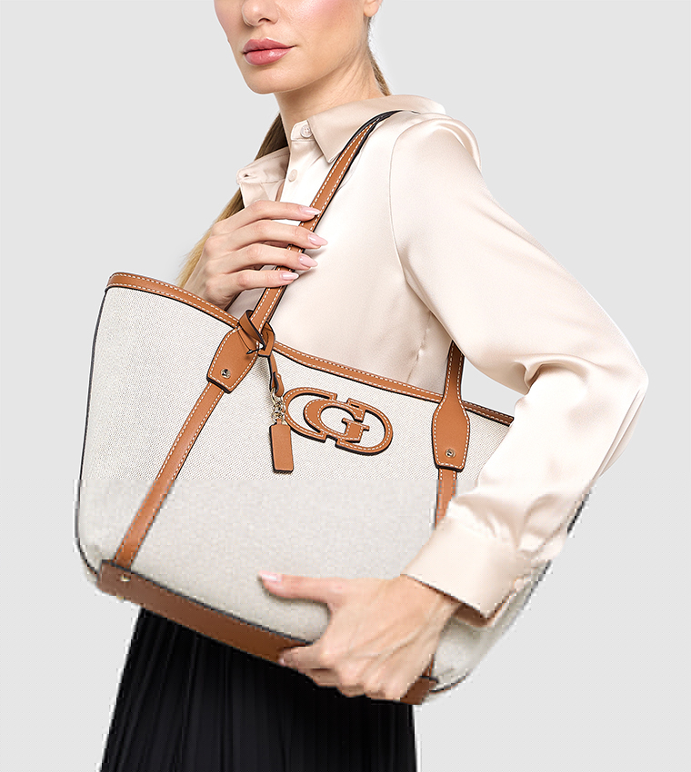 SEBINA Logo Detail Tote Bag