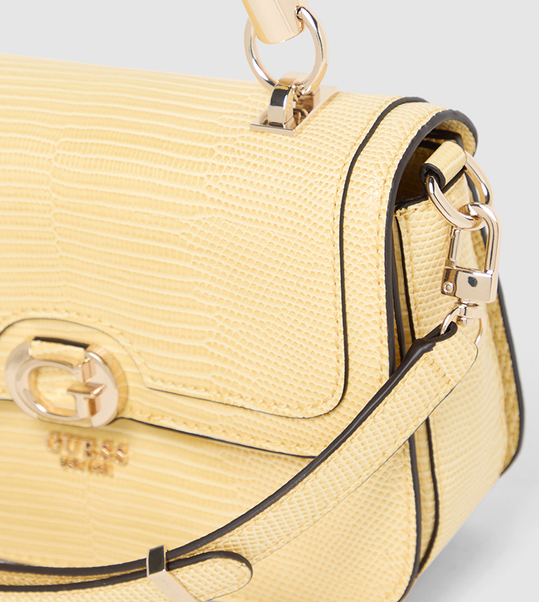 Textured Top Handle Bag