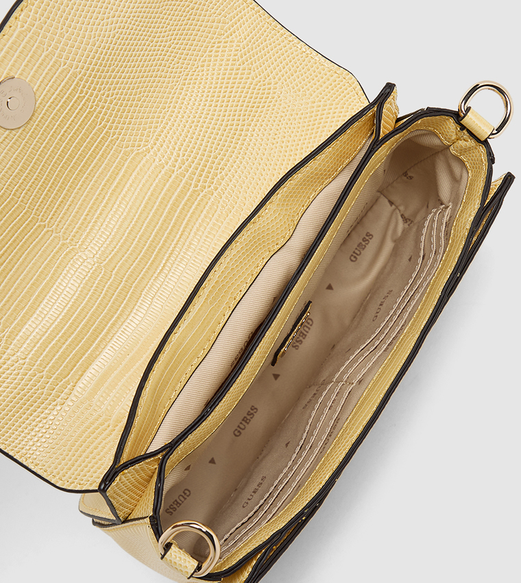 Textured Top Handle Bag