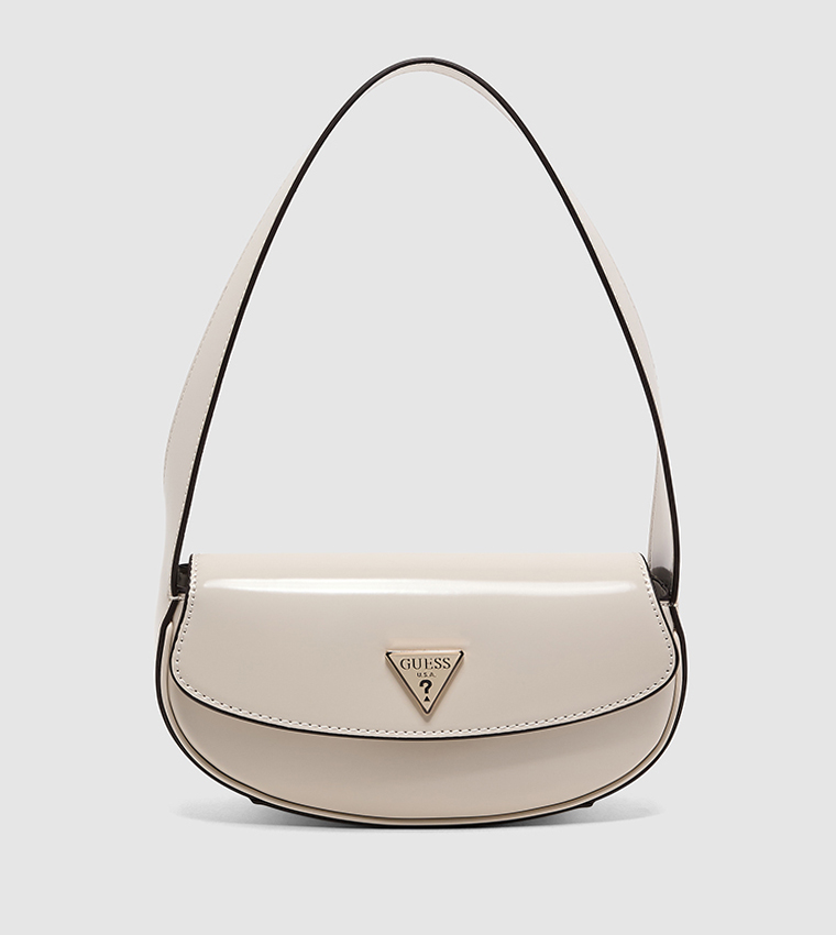 ARNELA Logo Detail Flap Shoulder Bag