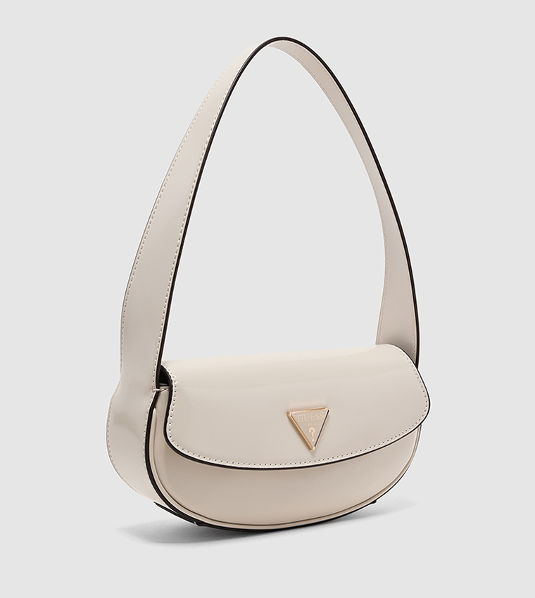 ARNELA Logo Detail Flap Shoulder Bag