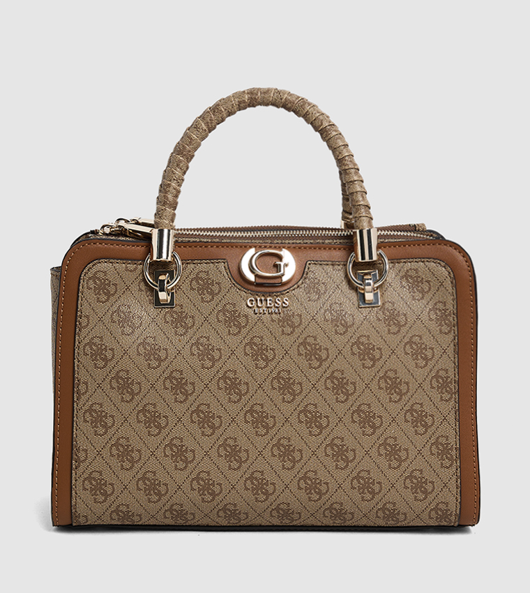 ORLINA Logo Printed Satchel Bag