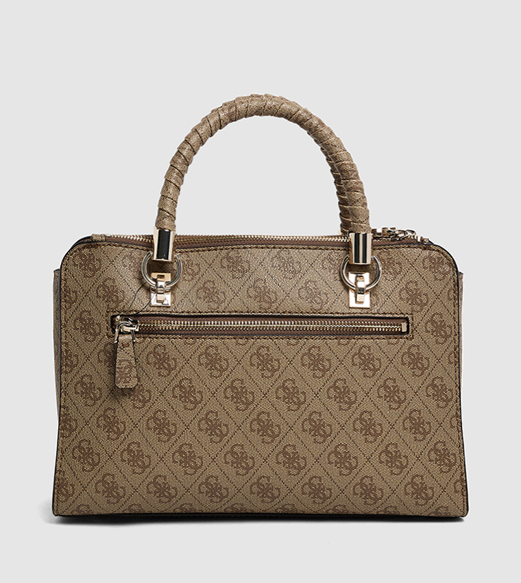 ORLINA Logo Printed Satchel Bag