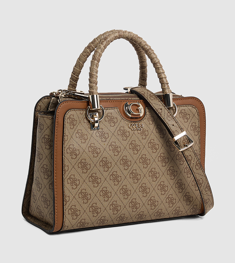 ORLINA Logo Printed Satchel Bag