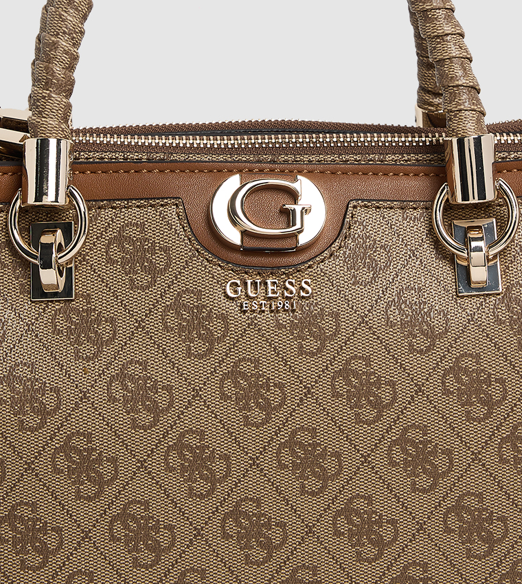 ORLINA Logo Printed Satchel Bag