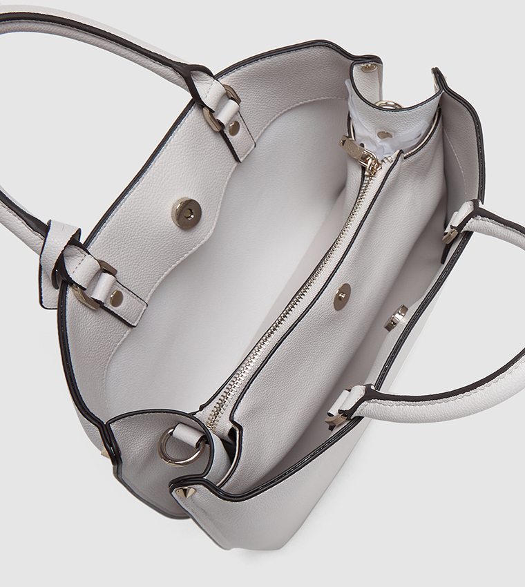 Logo Detail Satchel Bag