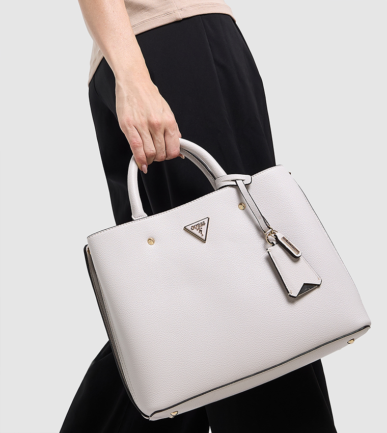 Logo Detail Satchel Bag