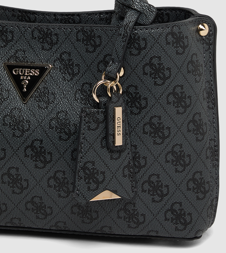 Logo Patterned Shoulder Bag