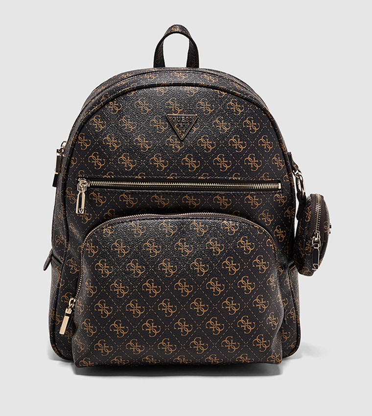 POWER PLAY Logo Patterned Backpack