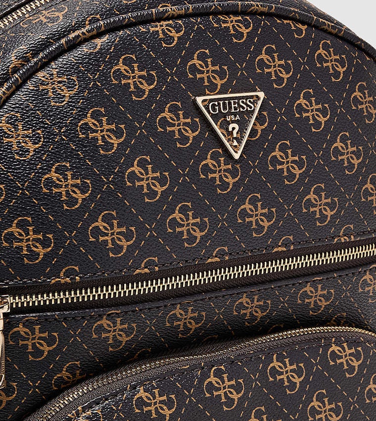 POWER PLAY Logo Patterned Backpack