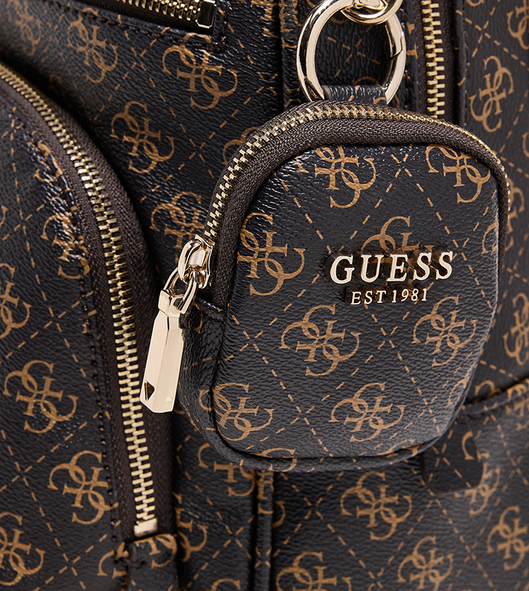 POWER PLAY Logo Patterned Backpack