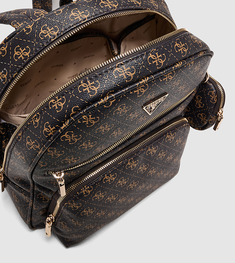 POWER PLAY Logo Patterned Backpack