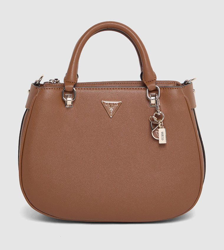 FEDORA Logo Detail Satchel Bag