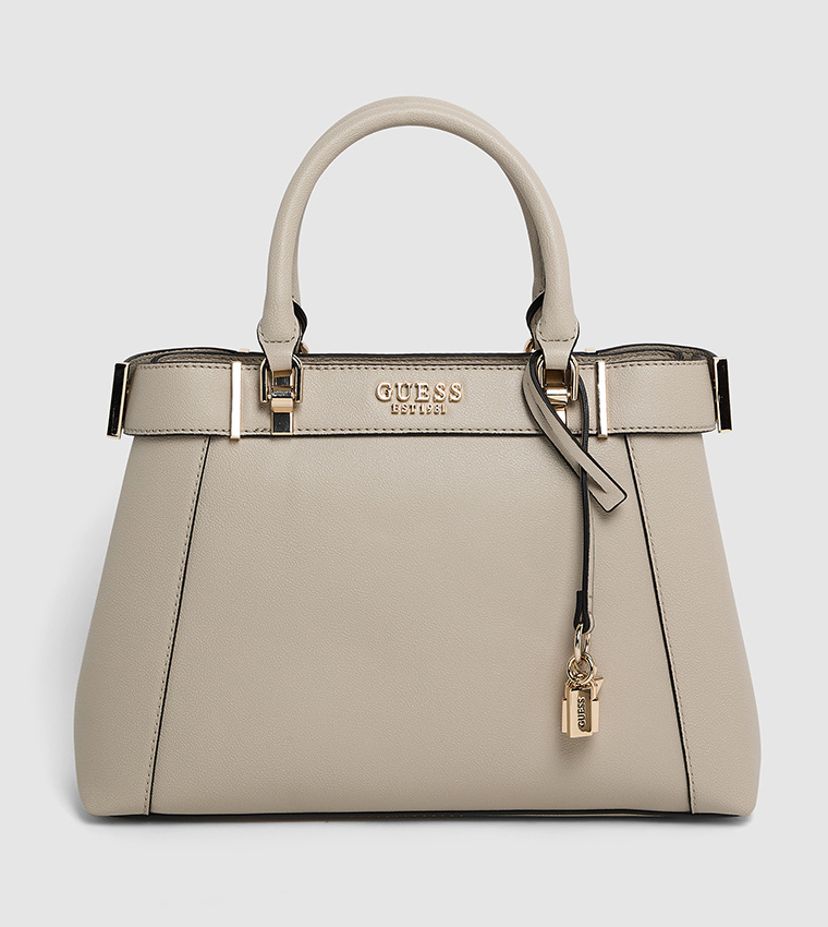 ANADELA Textured Satchel Bag
