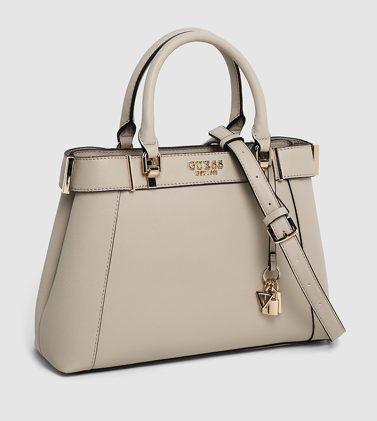 ANADELA Textured Satchel Bag